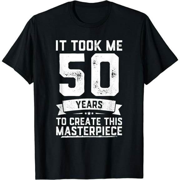 Funny 50 Years Old Joke T-Shirt 50th Birthday Gag Gift Idea T-Shirt
