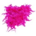 thumbnail image 2 of Boa de plumas Yuyangstore Decoración artesanal esponjosa 6.6 pies Magenta, 2 of 7