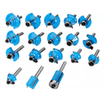 thumbnail image 4 of Juego de 35 Brocas Fresas Router 6,35mm 1/4 Azul, 4 of 4