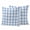 Blue, variant on 2 Pack Outdoor Waterproof Throw Pillow Covers,Watercolor Pastoral Buffalo Checkered Decorative Square Pillow Case Patio Pillowcases for Chair Couch Sofa 18x18in