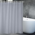 thumbnail image 2 of PEVA Shower Curtain Liner 72” x 72” 10G Extra Heavy Duty Thickness, Waterproof Shower Curtain Liner for Bathroom, 2 of 9