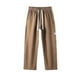 thumbnail image 2 of Pantalones de senderismo informales para hombre: forro polar, cordón ajustable, bolsillos laterales, 2 of 5