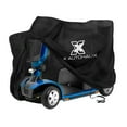 thumbnail image 4 of Unique Bargains 72"x30"x62" Motorbike Mobility Scooter Cover Rain Protection 210D Oxford Black, 4 of 6