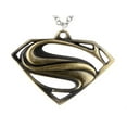 thumbnail image 2 of Superman Bronze Plated Man of Steel Superman  Pendant Necklace, Jewelry-337 BZ, 2 of 2