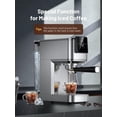 thumbnail image 6 of Espresso Machine, 20 Bar Espresso Maker Milk Frother & LCD Panel, Hot & Iced Coffee Machine, Stainless Steel Espresso Coffee Machine with 41oz Water for Cappuccino, Latte, 6 of 7