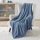 thumbnail image 1 of Manta Bedsure GentleSoft de Franela XL Azul Lavado 127x178 cm, 1 of 7