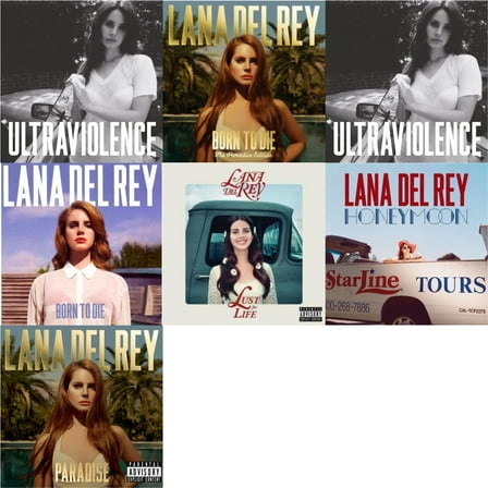Ultraviolence & Born To Die (Paradise Edition) & Ultraviolence & Born To Die & Lust For Life & Honeymoon & Paradise [CD Bundle]
