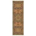 thumbnail image 1 of Unique Loom Austin Geometric Area Rug 2' x 6' Runner Navy Blue/Tan, 1 of 1