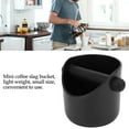 thumbnail image 4 of Coffee Ground Container Coffee Knock Box with Rubber Bar, Black Coffee Making Accessories, 4 of 7