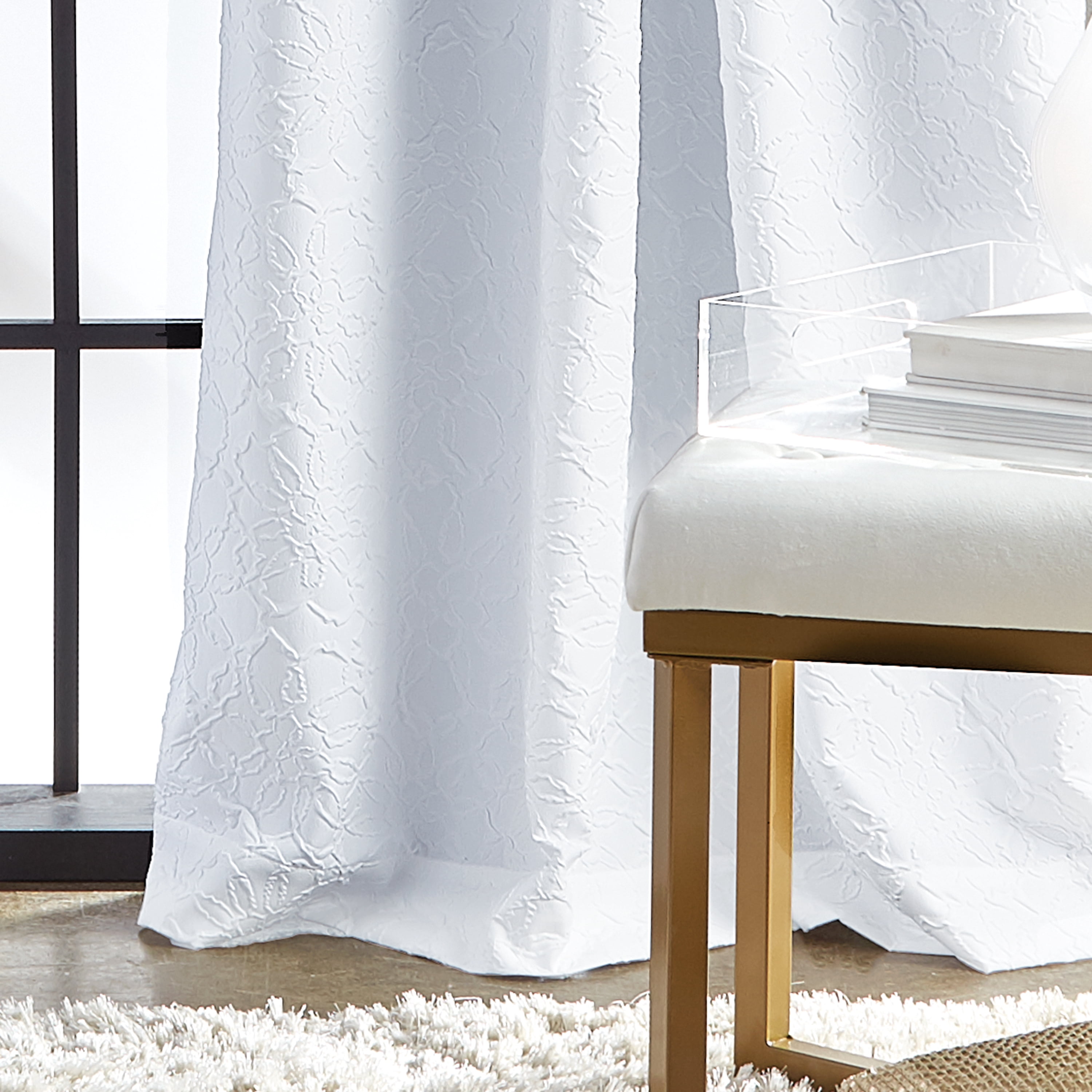 CHF BLOOMSBURY 95" POLETOP PANEL WHITE