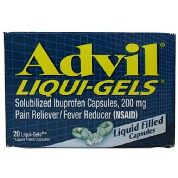 Advil Fast and Effective Pain Relief Liquigels, 20 Count