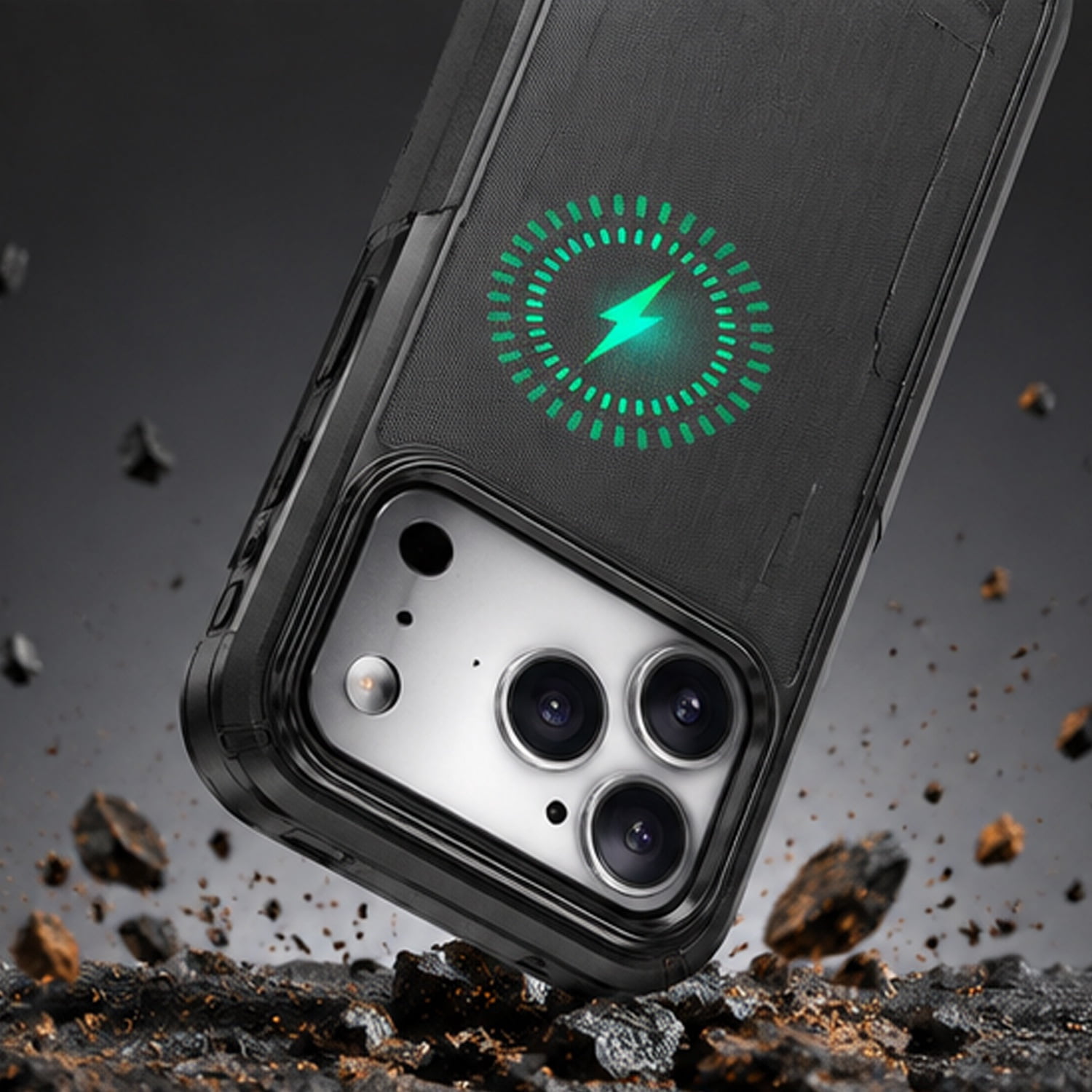 Dual Layer Hybrid Case and Belt Clip Holster for iPhone 17 Pro Max