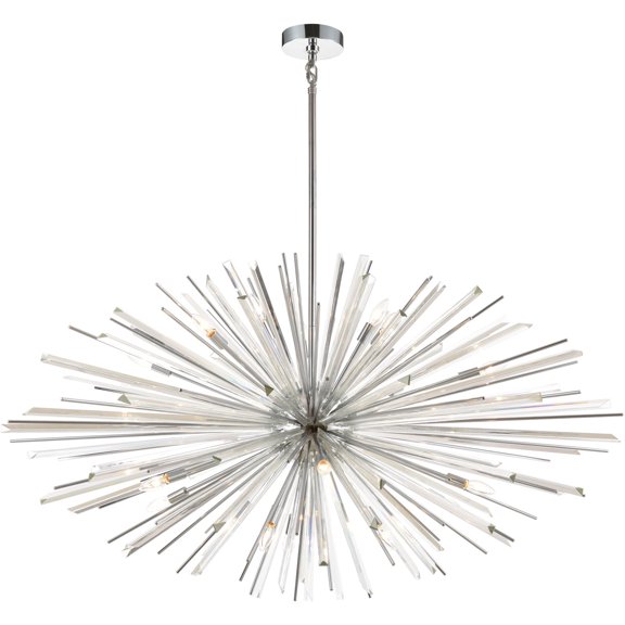 Avenue Lighting HF8200-CH Chandeliers Chrome Palisades Ave. Chrome