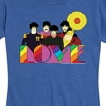thumbnail image 3 of The Beatles - Yellow Submarine Rainbow Love - Women's Short Sleeve Graphic T-Shirt, 3 of 6