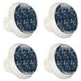 thumbnail image 2 of 4 Pcs Fantasy Planet Knobs for Kitchen Cabinet Cupboard Dresser Bookcase Drawer Pulls Handles Round Home Decor, 2 of 8