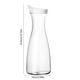 thumbnail image 3 of Jarra de plástico transparente con tapa abatible | Recipiente hermético de 947 ml para té helado y jugos | Jarra irrompible sin BPA para agua y bebidas, 3 of 6