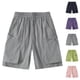thumbnail image 5 of Odeerbi 5-18 Años Niños Niñas Verano Deportes Pantalones Cortos Bermudas de Secado Rápido Casual Transpirable Pantalones Cortos, 5 of 5