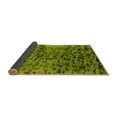 thumbnail image 2 of Ahgly Company Indoor Round Persian Yellow Bohemian Area Rugs, 8' Round, 2 of 4