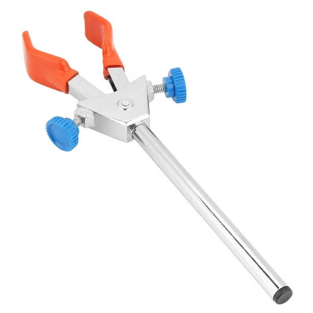 Retort Stand Clamp,Lab Instrument Double Regulator Burette Clamp Test Tube Clamp Sleek Aesthetic