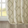 thumbnail image 3 of Gracie Mills Ondine Scroll Geometric Fretwork Grommet Window Curtain Panel - GRACE-160, 3 of 3