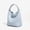Light Blue, variant on Women's PU Solid Hobo Tote Bag, Pink