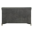 thumbnail image 4 of Acme Louis Philippe Dresser with 6 Storage Drawers in Platinum 57"L x 15"W x 33"H, 4 of 10