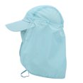 thumbnail image 1 of Sombrero de protección solar del Sombrero de Senderismo Con Tela de Malla, Diseño de Borde Curvo, Tela de Poliéster Transpirable, Cubierta Facial Desmontable, Para Pesca Al Aire, 1 of 7