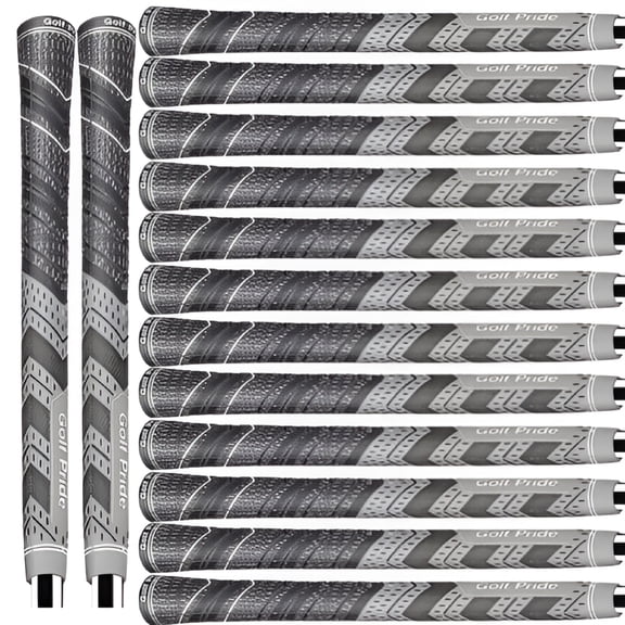 MISSMILE 13 Pack Golf Club Grips Standard Midsize Gray FullSet