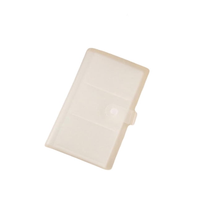Advancent Portatarjetas de licencia de conducir de 3 pulgadas y 240 ranuras, carpeta de almacenamiento portátil para tarjetas de identificación de Artesanía Transparente Advancent HA073976-01