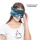 thumbnail image 4 of 2 Colors High Simulation Silk Sleep Rest Sleeping Aid Eye Mask Eye Shade Cover Comfort Blindfold Shield Patch Portable Eyeshade, 4 of 5
