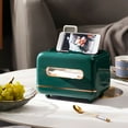 thumbnail image 1 of GFHFHITJ Paper Boxs Magnetic Tissue Box Desktop Remote Control Storage Multifunctional Household Coffee Table Living Room Tissue Box, 1 of 6