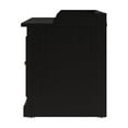 thumbnail image 4 of Bowery Hill 40" Engineered Wood Shoe Storage Bench with Doors in Black Oak, 4 of 10