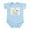 Sky Blue, variant on CafePress - I Love My Nonna & Papa Yellow Infant Bodysuit - Baby Light Bodysuit, Size Newborn - 24 Months