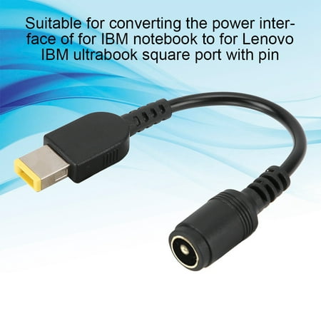 

Haofy Power Conversion Line Female Round Port to Male Port For Laptop Power Adapter Female Round Port to Male Port Conversion Line
