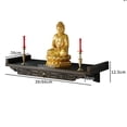 thumbnail image 5 of Altar Tribute Tables Personal Shrine Altar Table Bamboo Prayer Meditation Table with Extendable Tray for Small Spaces, 5 of 5