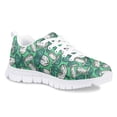 thumbnail image 2 of Pzuqiu Green Mushroom Girls Running Shoes Size 11 Outdoor Walking Sports Shoes Lightweight Breathable Tennis Sneakers Lace Up, 2 of 7