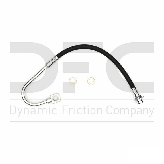 Rear Left Dynamic Friction Company Brake Line Hose 350-52044 For 1988 Pontiac Fiero