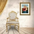 thumbnail image 3 of Raphael 11x14 Gold Ornate Wood Framed with Double Matting Museum Art Print Titled - The Small Cowper Madonna, 3 of 4