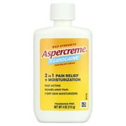 Aspercreme with 4% Lidocaine Foot Pain Relief Cream, 4 oz.