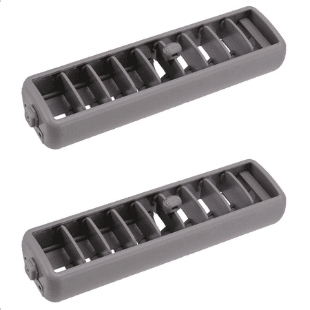 

2X Gray Car Roof Top Side Air Conditioning Vent Outlet A/C Panel Grille Cover Install for V93 V97