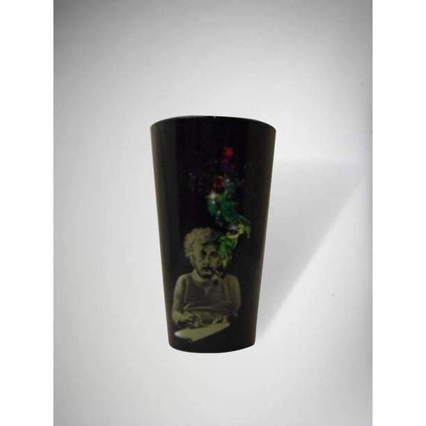 Vaso de pinta Toynk Einstein Smoke, con licencia oficial, 473 ml