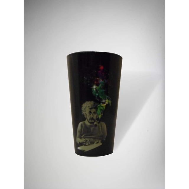 Vaso de pinta Toynk Einstein Smoke, con licencia oficial, 473 ml