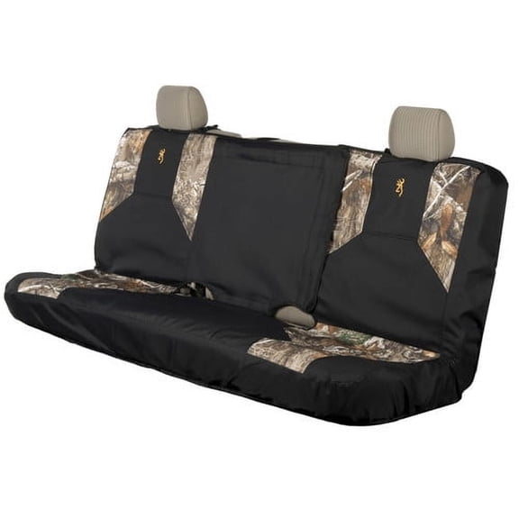 Realtree Camo, Polyester, Water-Resistant, Browning Logo, Bench Seat Covers