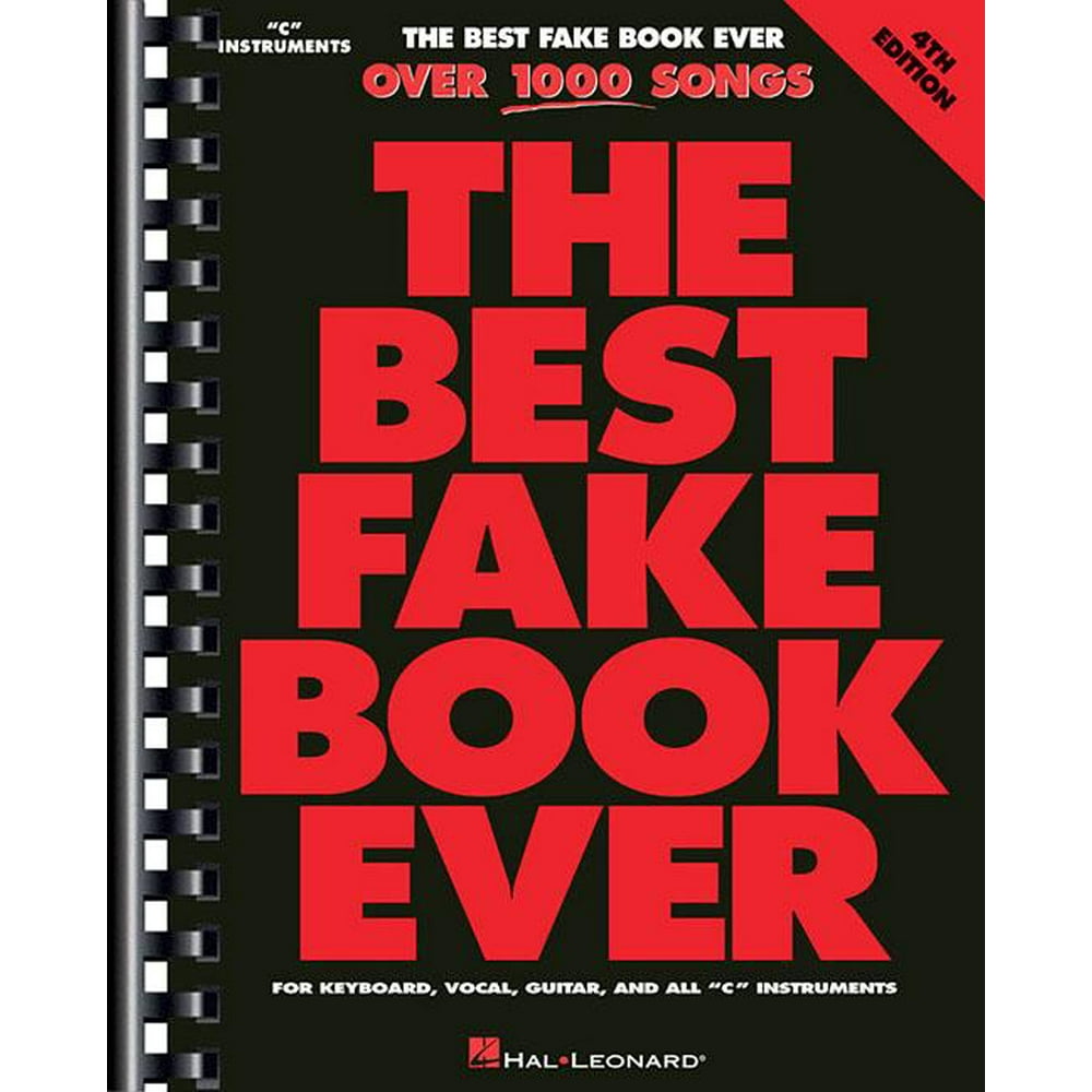 The Best Fake Book Ever C Edition (Edition 4) (Paperback)