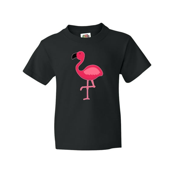 Inktastic Pink Flamingo Youth T-Shirt