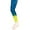 Yellow, variant on Girl's Dip Dye Footless Tights 1 Pair Pack
