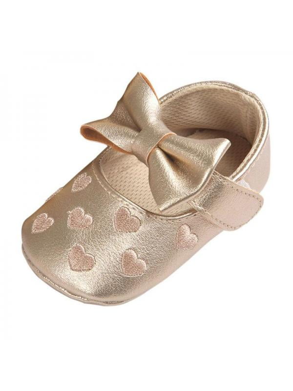 Ever Best Sales Toddler Baby Prewalker Shoes Girl Princess Bowknot