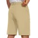 thumbnail image 4 of Pantalones Cortos de Carga para Hombres con Múltiples Bolsillos Pantalones de Carga de Verano de Color Sólido Ajuste Suelto con Bolsillos de Cremallera, 4 of 8