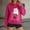 Hot Pink#05, variant on Yteetum Hoodies for Women Oversized Drawstring Front Carry Pet Pouch Pullover Hooded Sweatshirts Womens Pet Graphic Print Loose Pet Big Pockets Long Sleeve Hooded Sweatshirt Fall Clothes Clothes