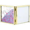 thumbnail image 2 of Pavilion Gift Company Cheers to 30-4.75" Hinged Sentiment Picture Frame, 4.75, Gold, 2 of 6